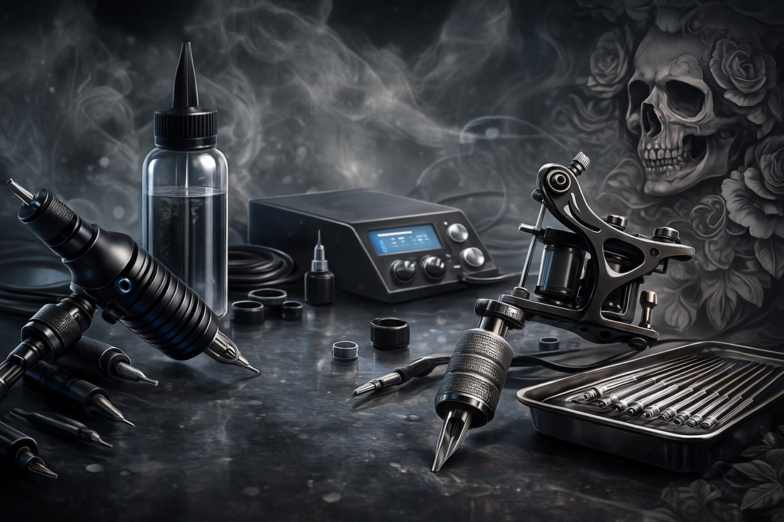 Rodzaje igieł i kartridży do tatuażu – kompletny przewodnik dla początkujących i profesjonalistów | 4TATU.PL